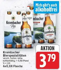 E-Center Krombacher pils Angebot