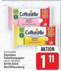 E-Center Cottonelle feuchtes toilettenpapier Angebot