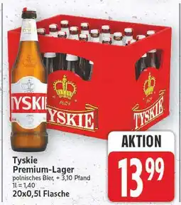 E-Center Tyskie premium-lager Angebot