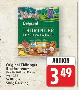 E-Center Original thüringer rostbratwurst Angebot