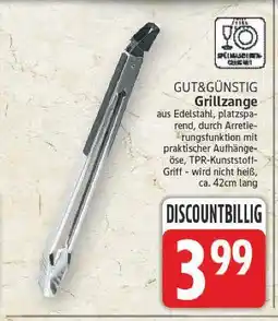 E-Center Gut&günstig grillzange Angebot
