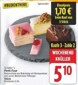 E-Center Schäfer´s petit four Angebot