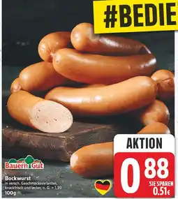 E-Center Bauern gut bockwurst Angebot