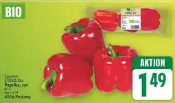 E-Center Edeka bio paprika, rot Angebot