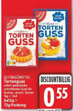 E-Center Gut&günstig tortenguss Angebot
