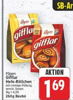 E-Center Pågen gifflar hefe-röllchen Angebot