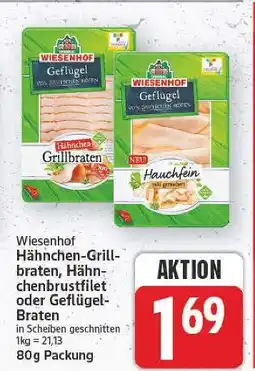 E-Center Wiesenhof hähnchen-grillbraten Angebot