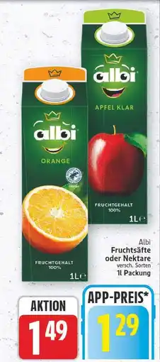 E-Center Albi fruchtsäfte oder nektare Angebot