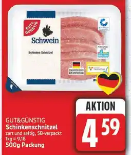 E-Center Gut & günstig schinkenschnitzel Angebot