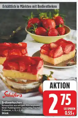 E-Center Schäfer's erdbeerkuchen Angebot