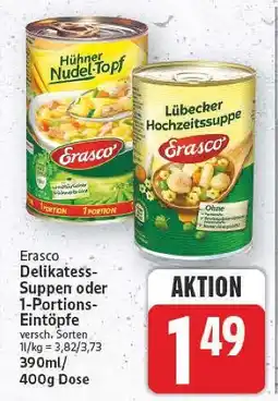 E-Center Erasco delikatess suppen Angebot