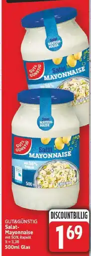 E-Center Gut&günstig salat-mayonnaise Angebot