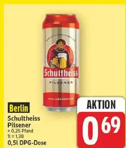 E-Center Schultheiss pilsener Angebot