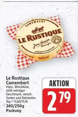 E-Center Le rustique camembert Angebot