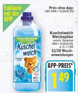 E-Center Kuschelweich sommerwind weichspüler Angebot