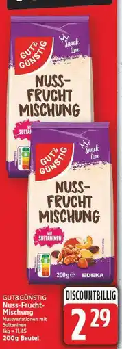 E-Center Gut & günstig nuss-frucht-mischung Angebot