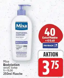 E-Center Mixa bodylotion Angebot