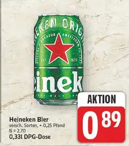 E-Center Heineken bier Angebot