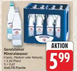 Edeka Gerolsteiner mineralwasser Angebot