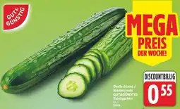 Edeka Gut&günstig salatgurken Angebot