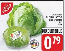 Edeka Gut & günstig eisbergsalat Angebot