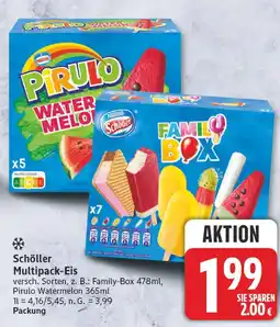Edeka Nestlé schöller family-box Angebot