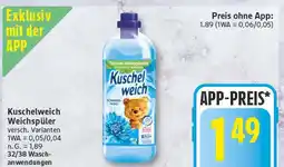 Edeka Kuschelweich weichspüler Angebot