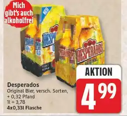 Edeka Desperados original bier Angebot