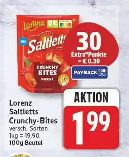 Edeka Lorenz saltletts crunchy-bites paprika Angebot