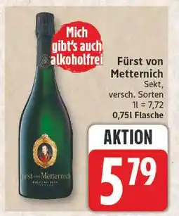 Edeka Fürst von metternich sekt Angebot
