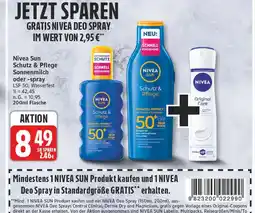 Edeka Nivea sun schutz & pflege sonnenmilch oder -spray Angebot