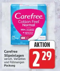 Edeka Carefree slipeinlagen Angebot