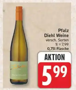 Edeka Diehl pfalz weine Angebot