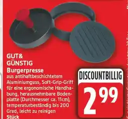 Edeka Gut & günstig burgerpresse Angebot