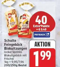 Edeka Schulte feingebäck biskuitzungen Angebot