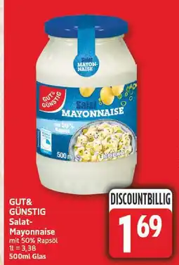 Edeka Gut & günstig salat-mayonnaise Angebot