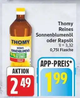 Edeka Thomy reines sonnenblumenöl oder rapsöl Angebot