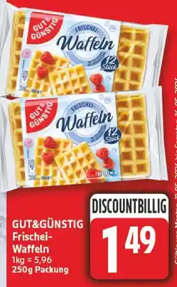 Edeka Gut&günstig frischei-waffeln Angebot