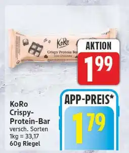 Edeka Koro crispy protein-bar Angebot