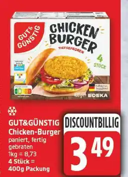 Edeka Gut & günstig chicken-burger Angebot