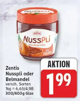 Edeka Zentis nusspli Angebot