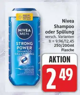 Edeka Nivea shampoo Angebot