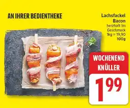 Edeka Lachsfackel bacon Angebot
