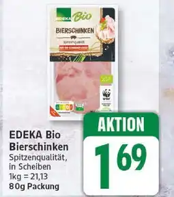 Edeka Edeka bio bierschinken Angebot
