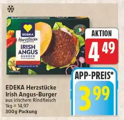 Edeka Edeka herzstücke irish angus-burger Angebot