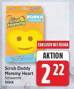 Edeka Scrub daddy mommy heart schwamm Angebot