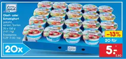 Netto Marken-Discount Gutes land obsti- oder schokighurt Angebot