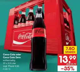 Netto Marken-Discount Coca-cola coca oder cola zero Angebot
