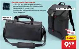 Netto Marken-Discount Spirit rucksack Angebot
