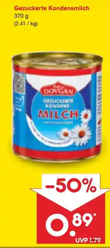 Netto Marken-Discount Dovgan gezuckerte kondensmilch Angebot